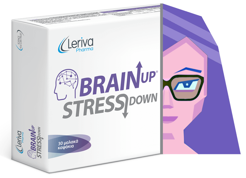woman brain up
